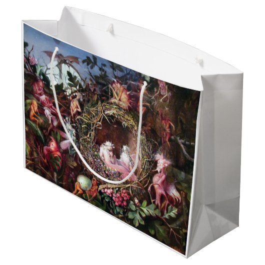 Fairies in a Birds Nest, John Anster Fitzgerald Groot Cadeauzakje (Achterkant Gekanteld)