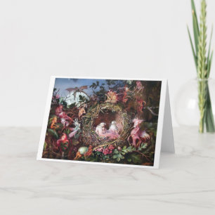 Fairies in a Birds Nest, John Anster Fitzgerald Kaart