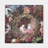Fairies in a Birds Nest, John Anster Fitzgerald Magneet (Voorkant)