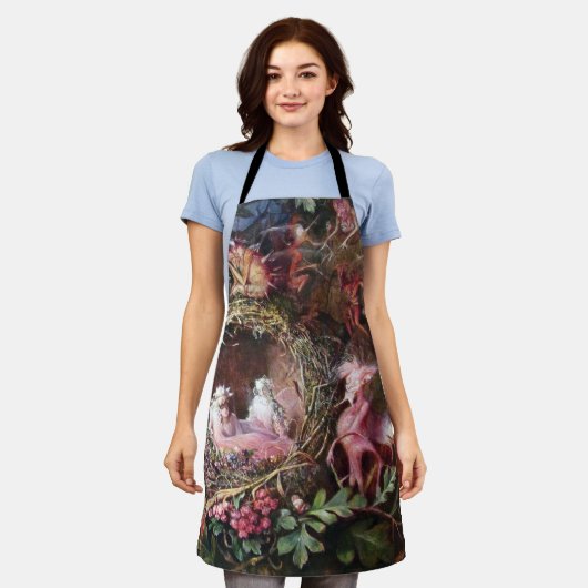 Fairies in a Birds Nest, John Anster Fitzgerald Schort (Gedragen)