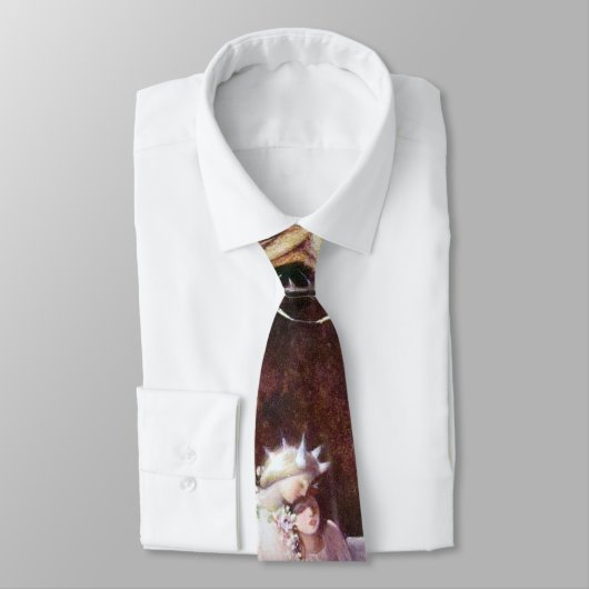 Fairies in a Birds Nest, John Anster Fitzgerald Stropdas (Gebonden)