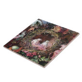 Fairies in a Birds Nest, John Anster Fitzgerald Tegeltje (Zijkant)