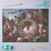 Fairies in a Birds Nest, John Anster Fitzgerald Tissuepapier (Craft)