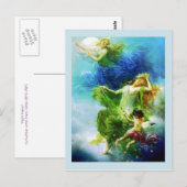 Fairies in het Briefkaart Nacht (Voorkant / Achterkant)