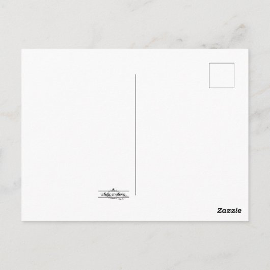 Fairies in het sneeuwBriefkaart Briefkaart (Achterkant)