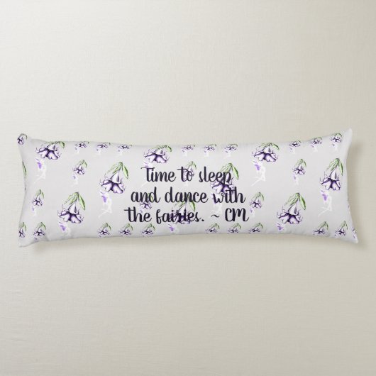 Fairies in mijn tuin lichaamskussen (Achterkant)