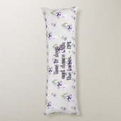 Fairies in mijn tuin lichaamskussen (Achterkant (Verticaal))