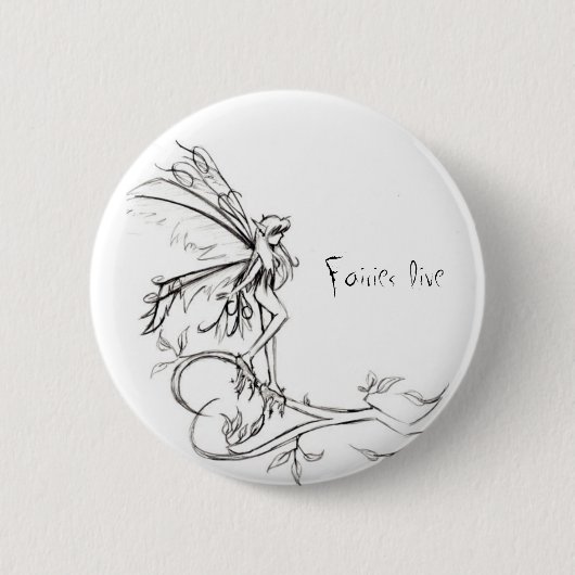Fairies Live: Ice Age Ronde Button 5,7 Cm (Voorkant)