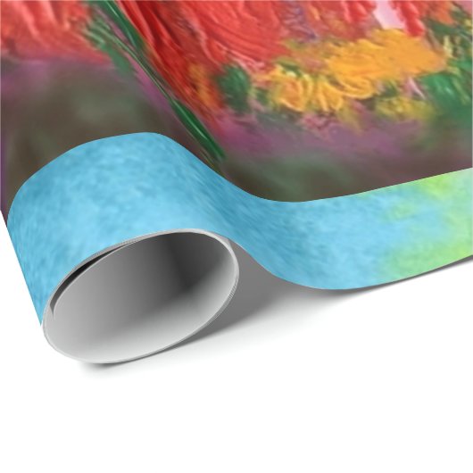 FAIRIES OF DAWN / Fantasy Kerstgroeten Cadeaupapier (Rol Hoek)