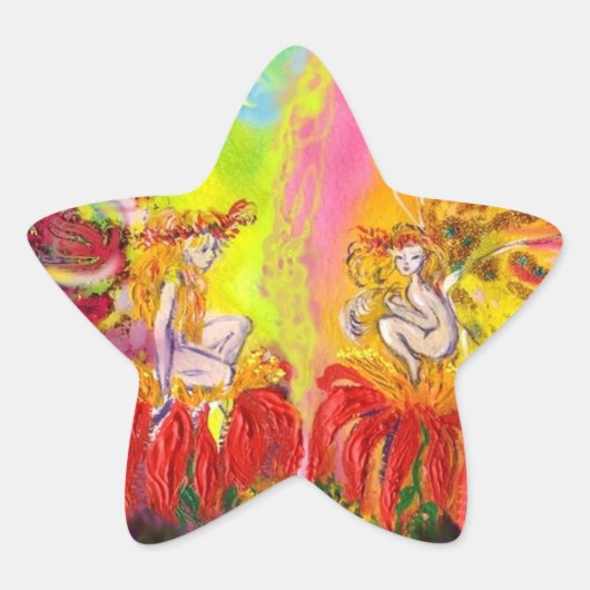FAIRIES OF DAWN ,star Ster Sticker (Voorkant)
