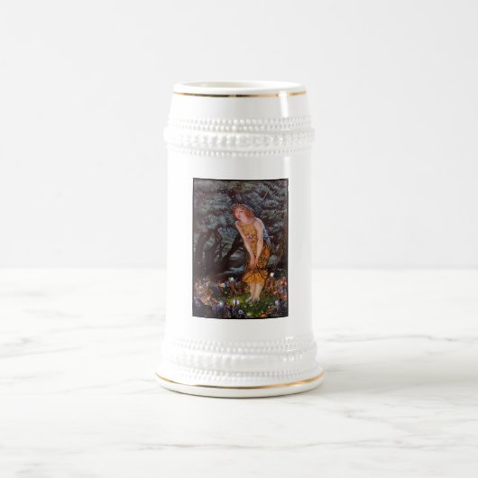 Fairies op een midzomernacht in meisjesdroom bierpul (Center)