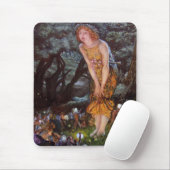 Fairies op een midzomernacht in meisjesdroom muismat (Met muis)