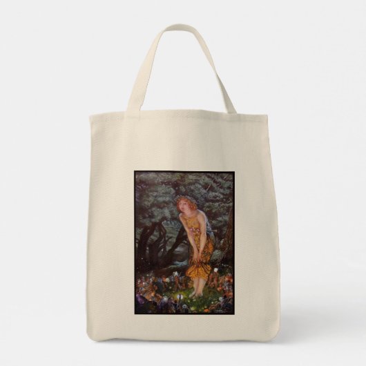 Fairies op een midzomernacht in meisjesdroom tote bag (Achterkant)