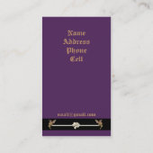 Fairies Realm Profile Visitekaartje (Achterkant)