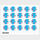 Fairies Ronde Sticker (Vel)