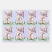 Fairies Roze Paarse Geel Verpakking Papier Inpakpapier Vel (Voorkant 2)