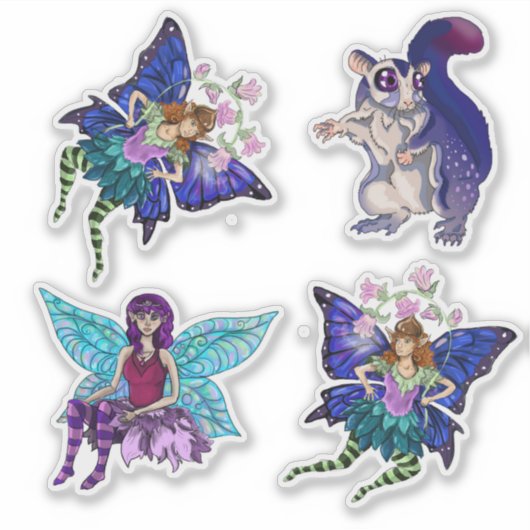 Fairies Sticker (Voorkant)