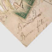 Fairies tegen handschrift tissuepapier (Detail)