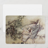 "Fairies Tiff with the Birds" van Arthur Rackham Kaart (Voorkant / Achterkant)