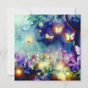 Fairies tuin: sierlijke tuin, een Baby shower Kaart