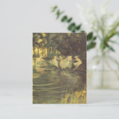 Fairies Whirl van Arthur Black,  Fairy Dance Briefkaart (Staand voorkant)