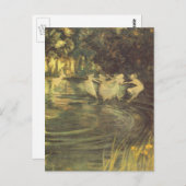 Fairies Whirl van Arthur Black,  Fairy Dance Briefkaart (Voorkant / Achterkant)