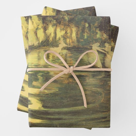 Fairies Whirl van Arthur Black,  Fairy Dance Inpakpapier Vel (In situ)