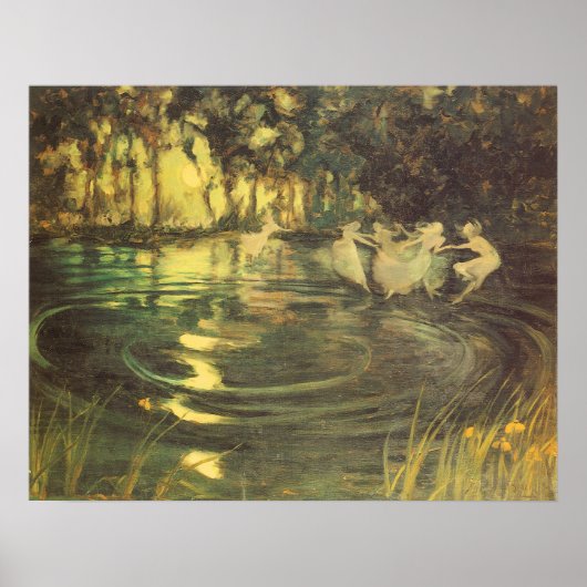 Fairies Whirl van Arthur Black, Fairy Dance Poster (Voorkant)