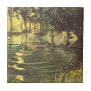 Fairies Whirl van Arthur Black,  Fairy Dance Tegeltje