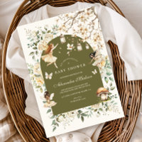 Fairies Wildflower Flower Meadow Baby shower