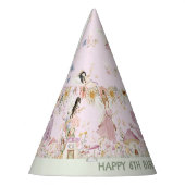 Fairies Wildflower Meadow Bloemen Verjaardag Kegel Feesthoedjes (Links)