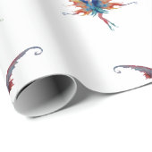Fairies Wings Matte Wrapping Papier (Rol Hoek)