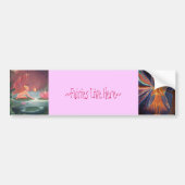 Fairies wonen hier - Bumpersticker (Voorkant)