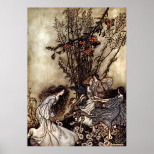 Fairies zeggen nooit: "We voelen ons gelukkig" Poster