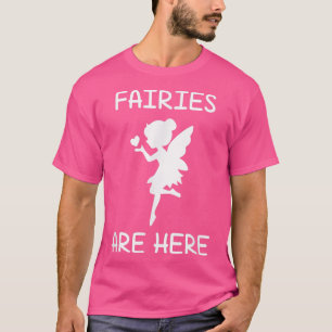 Fairies zijn hier, grappig, okes, Sarcastisch T-shirt