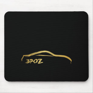 Fairlady 370z Gold Brush Stroke Logo Muismat