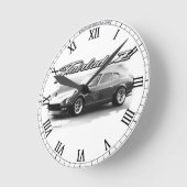 Fairlady Z Clock Ronde Klok (Hoek)