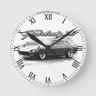 Fairlady Z Clock Ronde Klok