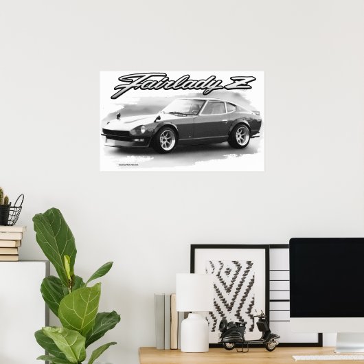Fairlady Z poster (Thuiskantoor)