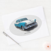 Fairlane 1955 ovale sticker (Envelop)