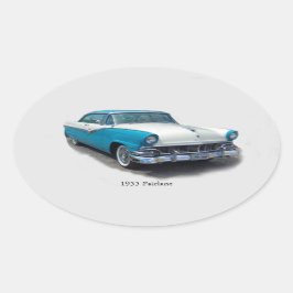 Fairlane 1955 ovale sticker