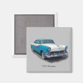 Fairlane magnet 1955 (Voorkant / Achterkant)