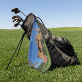 Fairlawn Mansion golfhanddoek (Groen)