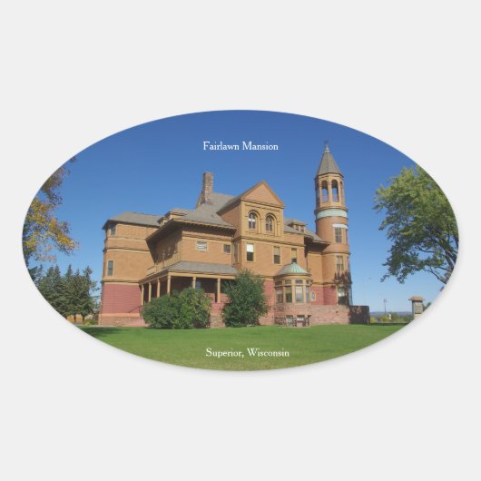 Fairlawn Mansion sticker (Voorkant)