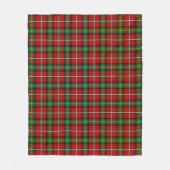 Fairlie-schotse ruit fleece deken (Voorkant)