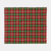 Fairlie-schotse ruit fleece deken (Voorkant (Horizontaal))