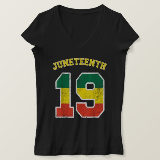 Fairlings Delight's Juneteenth 19 T-shirt (Design voorkant)