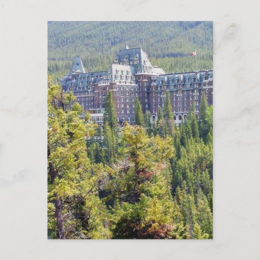Fairmont Banff Springs Hotel in Banff Canada Briefkaart (Voorkant)