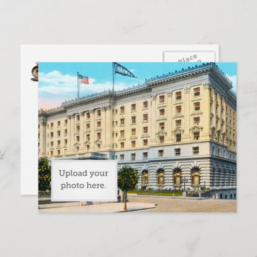 Fairmont Hotel 2 Briefkaart (Voorkant / Achterkant)