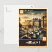 Fairmont, West Virginia |  Briefkaart (Voorkant / Achterkant)